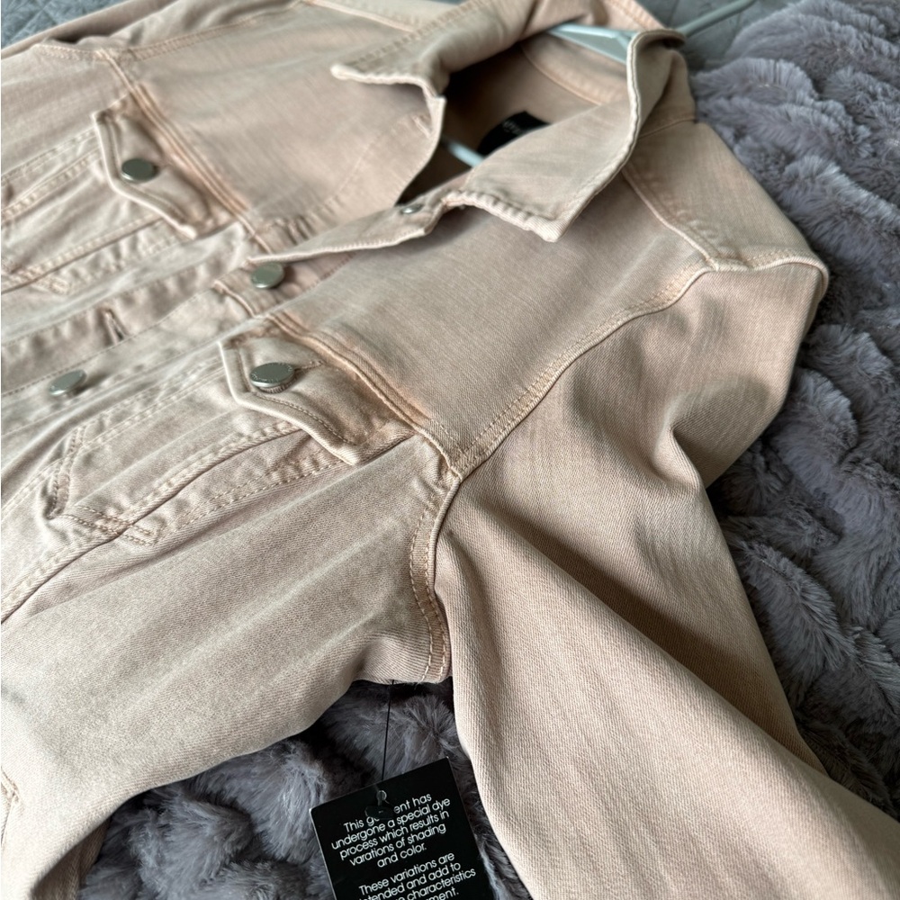 Liverpool Beige Denim Jacket